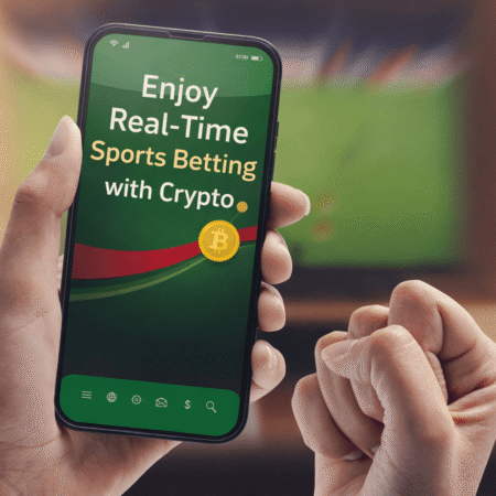 Sports Betting on In-Play Games with Cryptocurrency